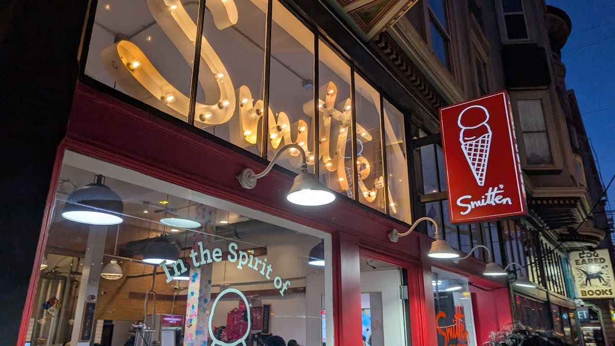 Smitten Ice Cream on Valencia Street, San Francisco — photo via Google Maps